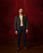 Brown Fur Collar Jacket