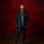 Navy Blue Overcoat