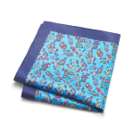 Baby Blue Pocket square