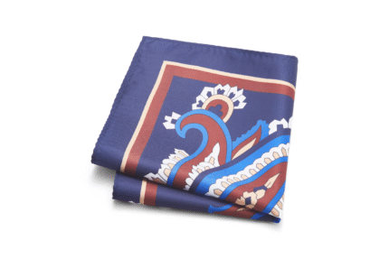 Navy Blue Pocket square