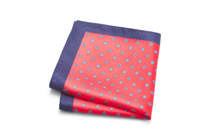 Red Pocket square