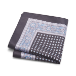 Black Pocket square