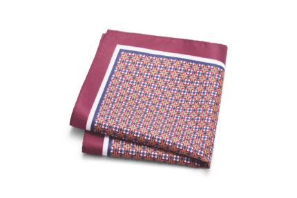 Red Pocket square