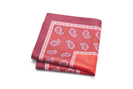 Red Pocket square