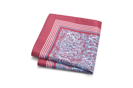 Red Pocket square