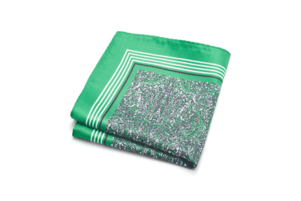 Green Pocket square