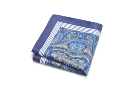 Navy Blue Pocket square
