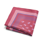 Red Pocket square