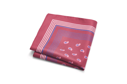 Red Pocket square