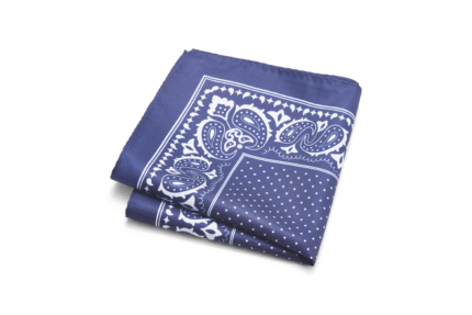 Navy Blue Pocket square