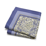 Navy Blue Pocket square