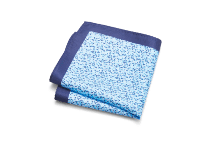 Baby Blue Pocket square