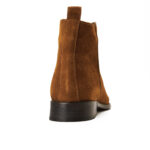 Tan Faux Suede Chelsea Boots - Image 4