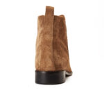 Stone Suede Chelsea Boots - Image 4