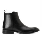 Black Chelsea Boots With Zips - Image 2