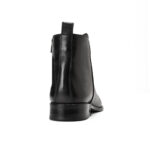 Black Chelsea Boots With Zips - Image 4