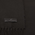 Plain Black Scarf - Image 3