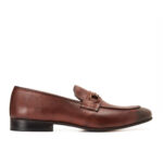 Apron Toe Brown Loafers - Image 2