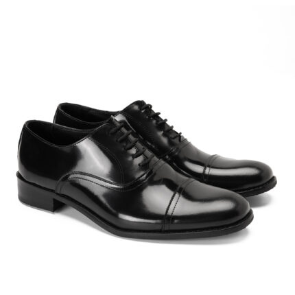 Stitched Black Evening Oxford