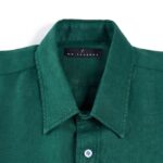 Linen Shirt - Green - Image 3