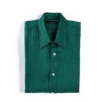 Linen Shirt - Green - Image 4