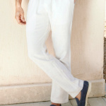 Linen Pants - White