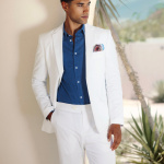 Linen Suit - White