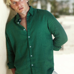 Linen Shirt - Green