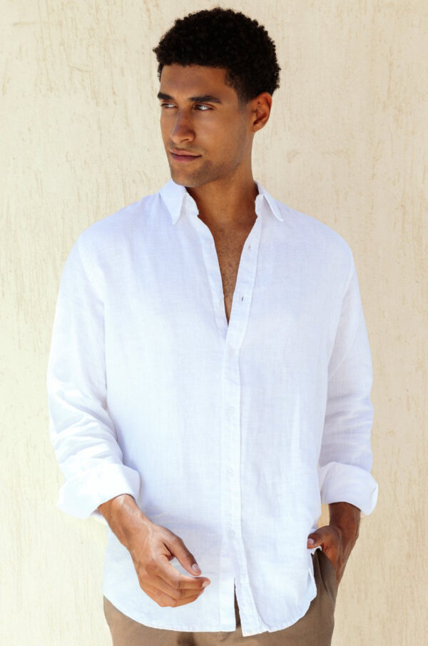 Linen shirt - White