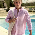 Linen Shirt – Pink