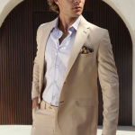 Wool Suit - Beige