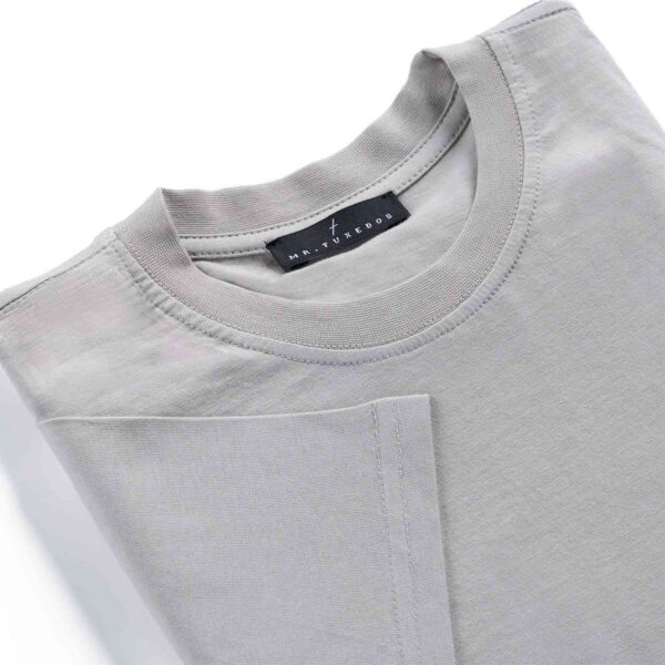 Round T-Shirt - Gray