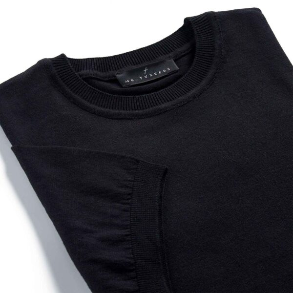 Triko Round T-Shirt - Black