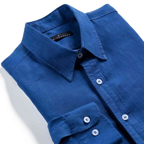 Linen Shirt - Blue