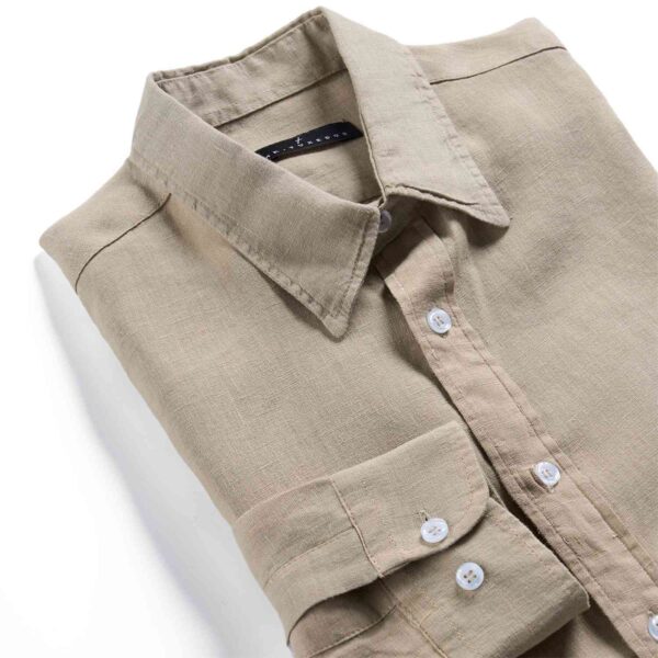 Linen Shirt - Beige