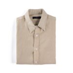 Linen Shirt - Beige - Image 3