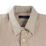 Linen Shirt - Beige - Image 2