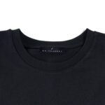 Elastic Round T-Shirt - Black - Image 2